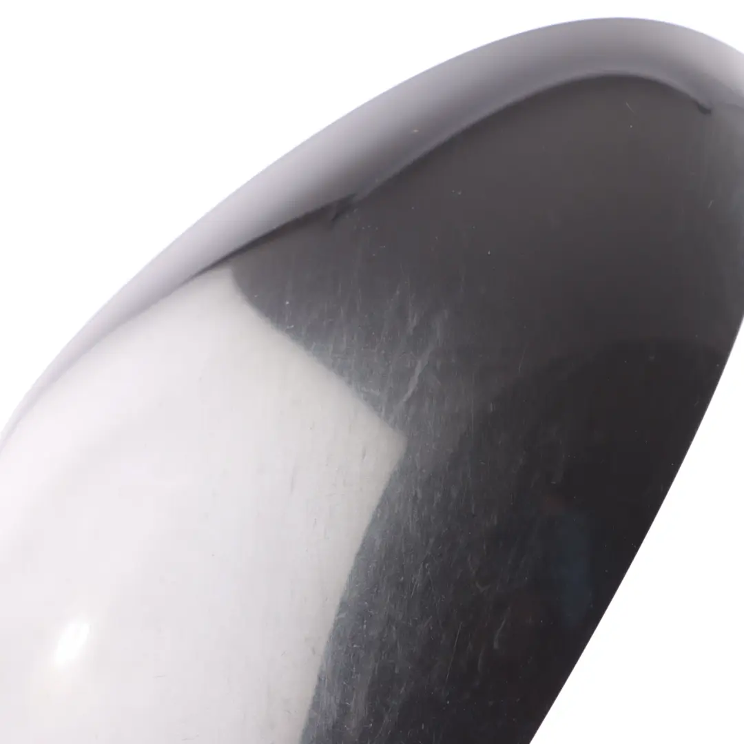 VW Touareg 7P Side Mirror Cover Cap Front Left N/S Deep Black Pearl Effect - C9X - SKU 7P6857537B-DBL - Part number 7P6857537B
