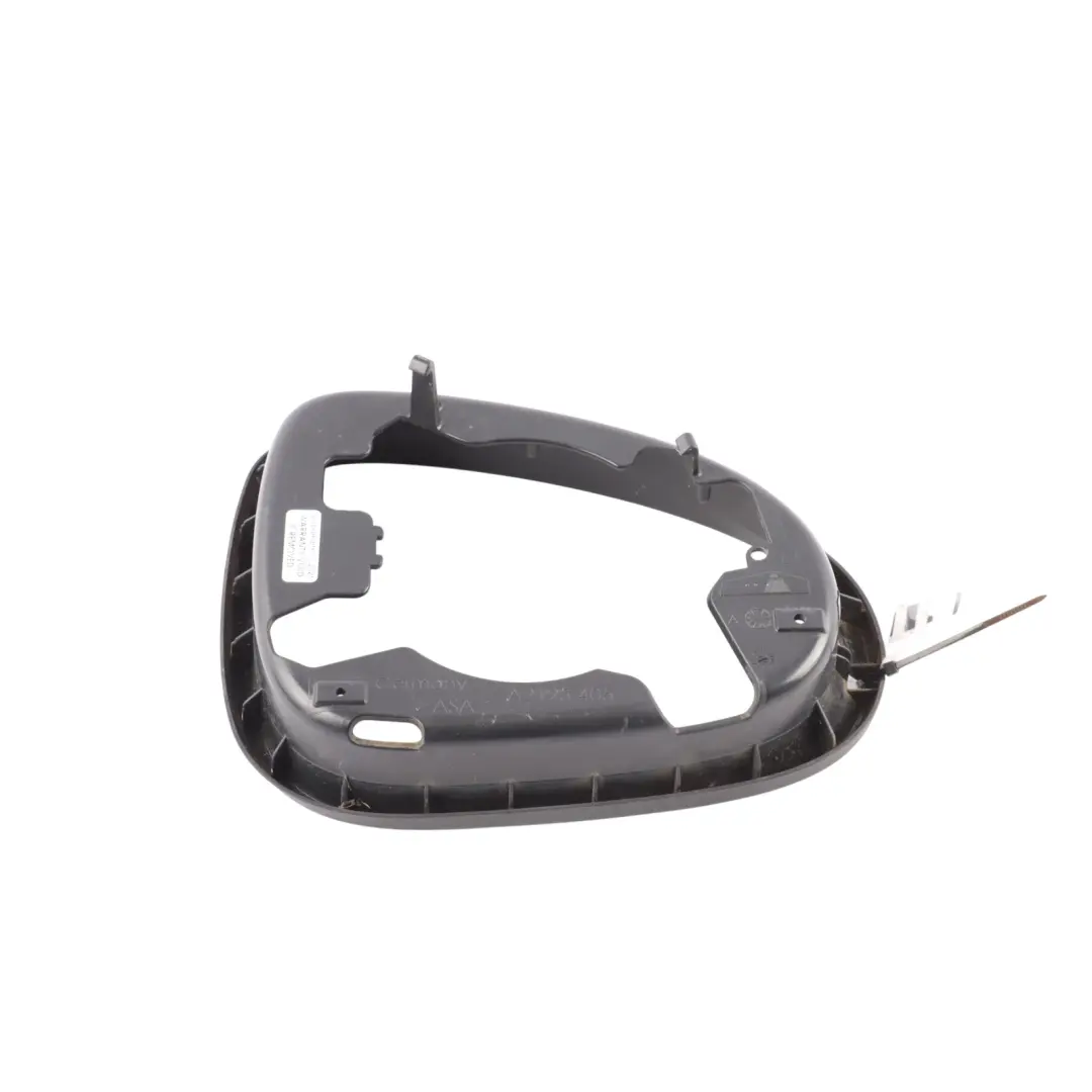 7P Mirror Frame Front Satine Black Ring Trim Left N/S to VW Touareg with Part number 7P6857601 VW Touareg 7P Mirror Frame Front Satine Black Ring Trim Left N/S - SKU 7P6857601 - Part number 7P6857601