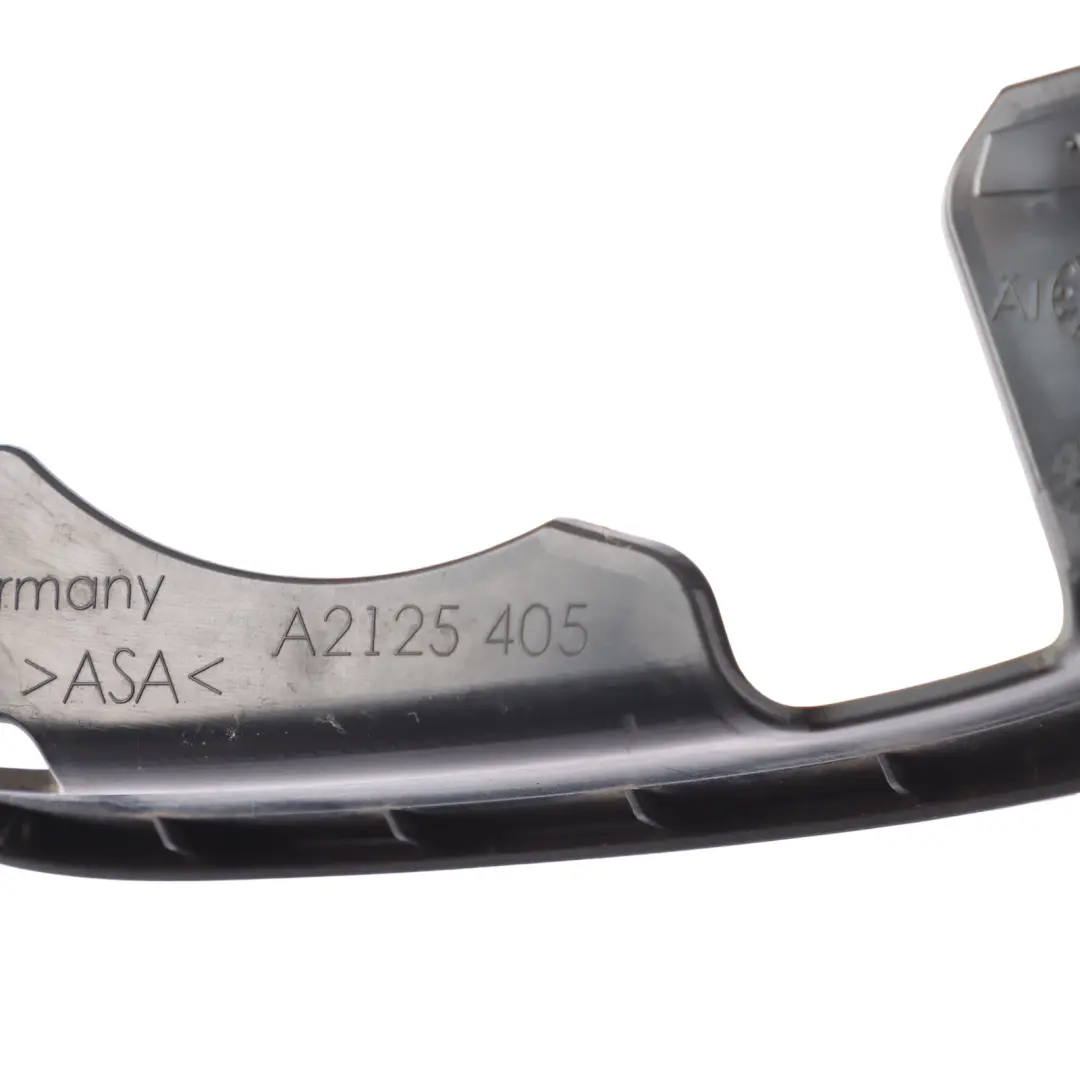 VW Touareg 7P Mirror Frame Front Satine Black Ring Trim Left N/S - SKU 7P6857601 - Part number 7P6857601