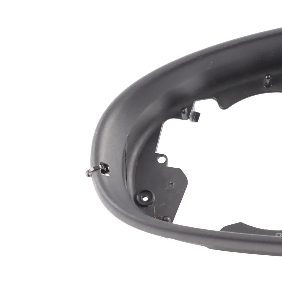 VW Touareg 7P Mirror Frame Front Satine Black Ring Trim Left N/S - SKU 7P6857601 - Part number 7P6857601