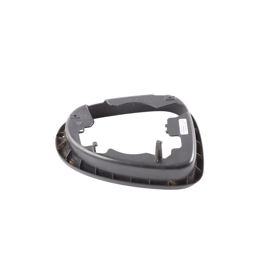 VW Touareg 7P Mirror Frame Front Satine Black Ring Trim Left N/S - SKU 7P6857601 - Part number 7P6857601