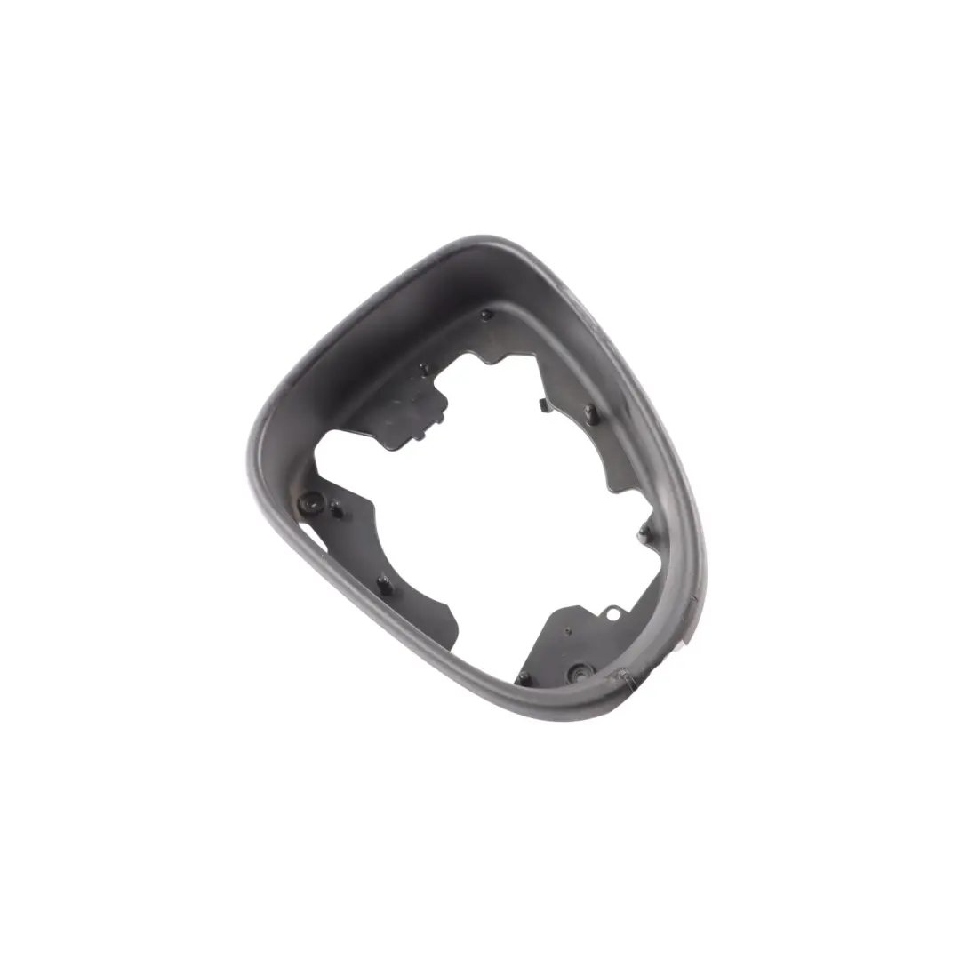 VW Touareg 7P Mirror Frame Front Satine Black Ring Trim Right O/S - SKU 7P6857602 - Part number 7P6857602