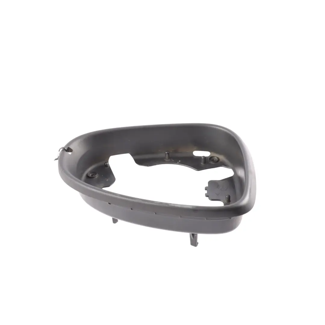 VW Touareg 7P Mirror Frame Front Satine Black Ring Trim Right O/S - SKU 7P6857602 - Part number 7P6857602