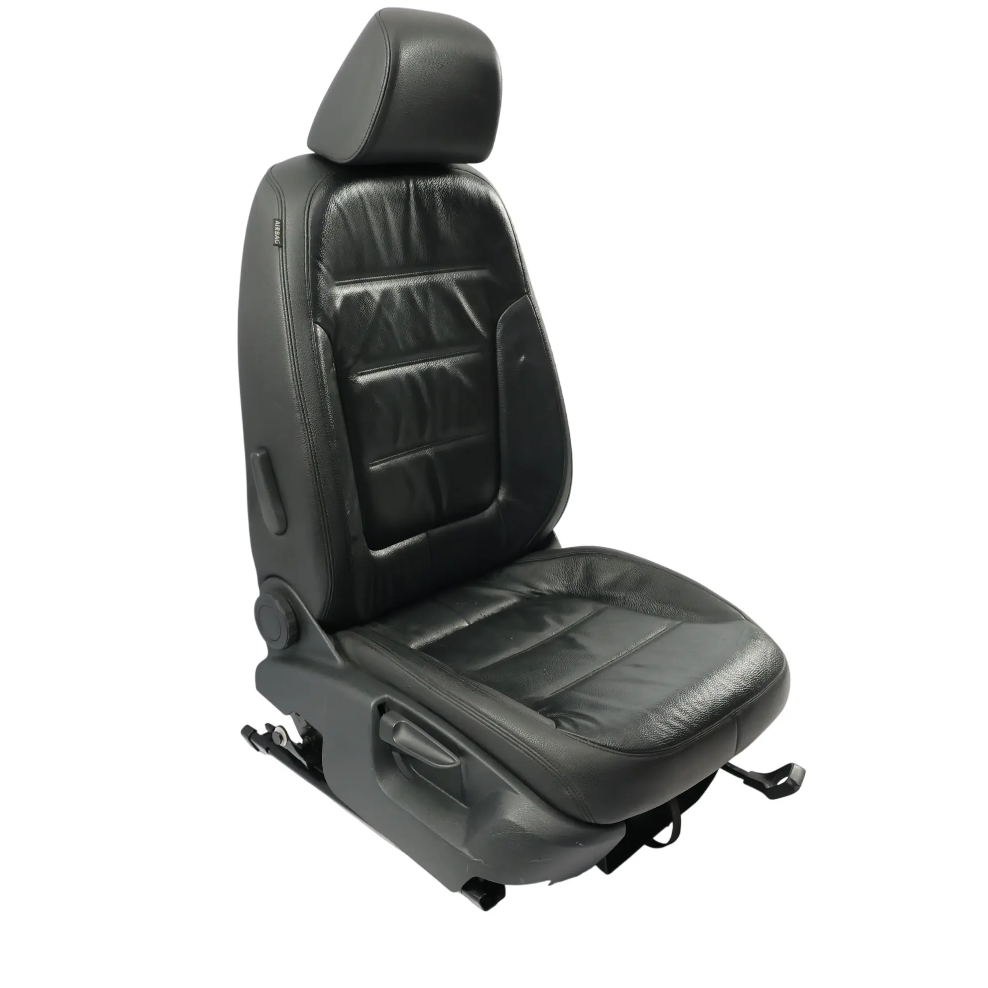 Volkswagen Touareg 7P Asiento Delantero Calefactable Cuero Titan Negro Derecho