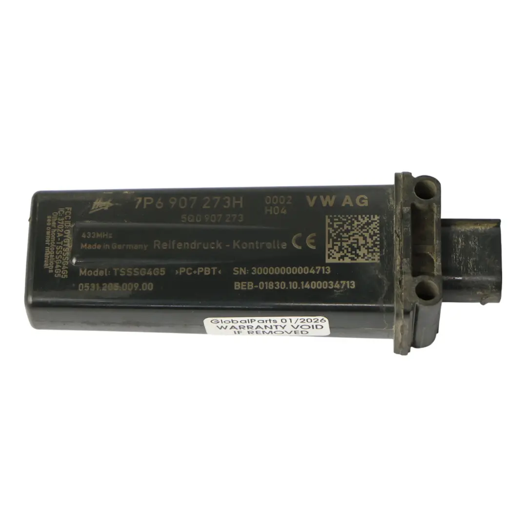 VW Touareg 7P Module De Contrôle De La Pression Des Pneus ECU - SKU 7P6907273H - Numéro de pièce 7P6907273H