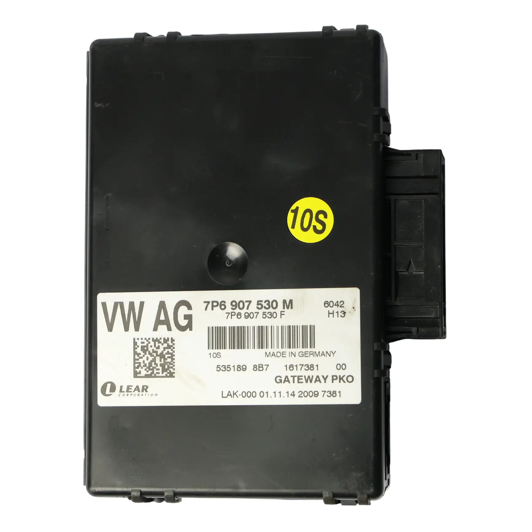 VW Volkswagen Touareg 7P Gateway Module Control Unit ECU 7P6907530M