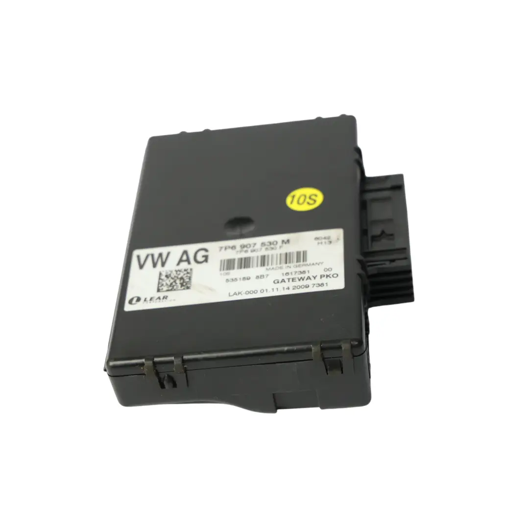 7P Gateway Modul Steuergerät ECU für VW Volkswagen Touareg mit Teilenummer 7P6907530M VW Volkswagen Touareg 7P Gateway Modul Steuergerät ECU - SKU 7P6907530M - Teilenummer 7P6907530M