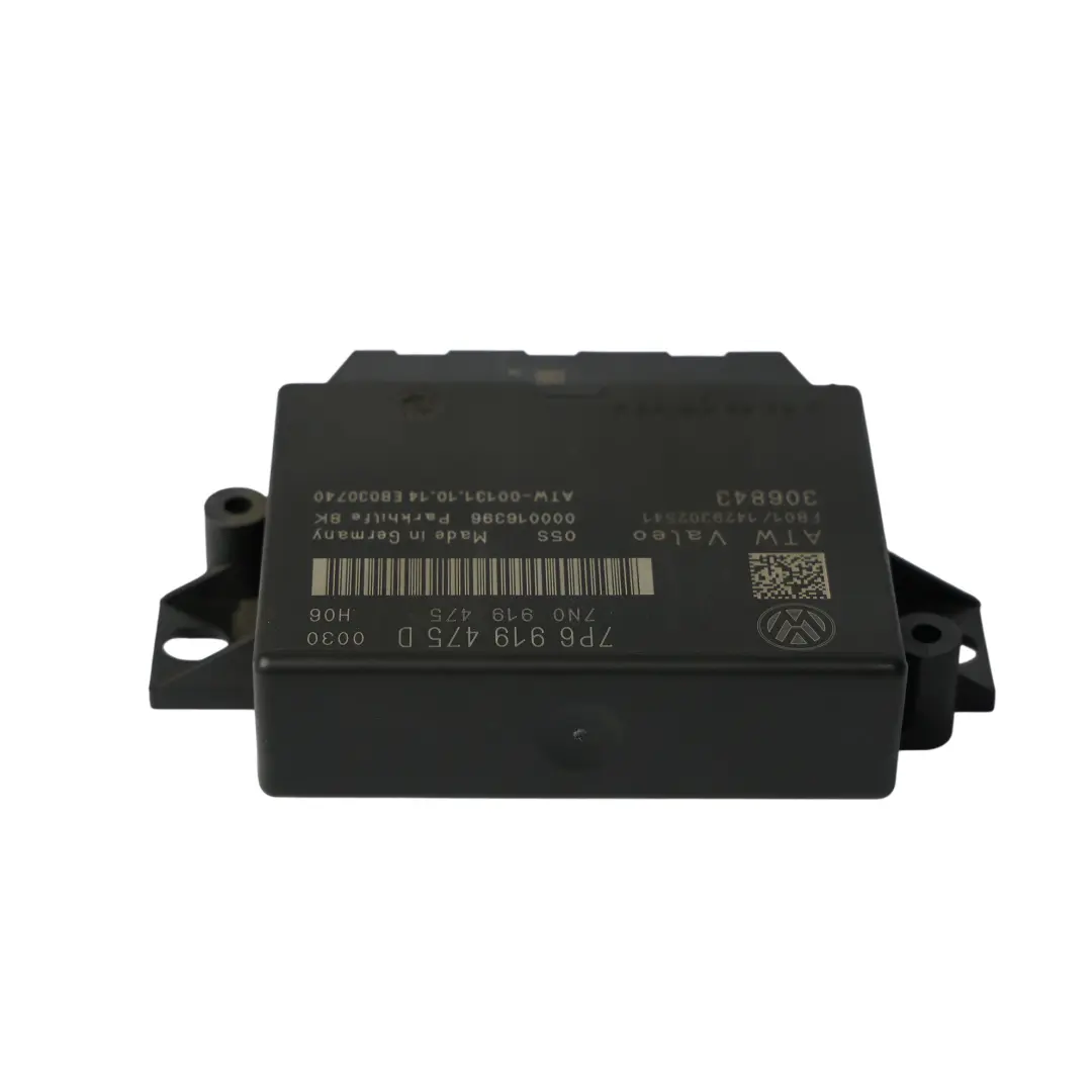 VW Touareg 7P Module De Commande De Distance De Stationnement PDC - SKU 7P6919475D - Numéro de pièce 7P6919475D
