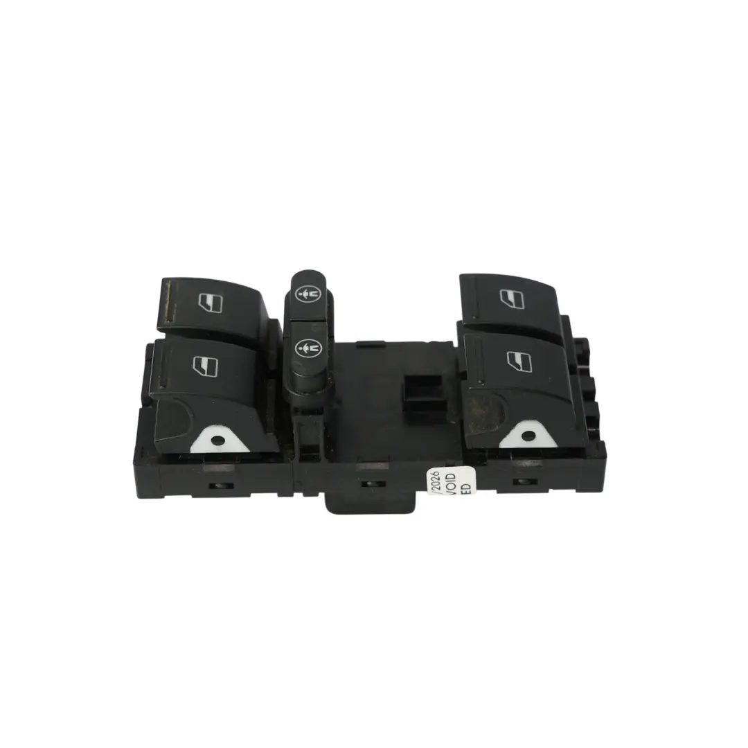 Volkswagen Touareg 7P Interrupteur Lève Vitre Avant Côté Conducteur - SKU 7P6959857A - Numéro de pièce 7P6959857A