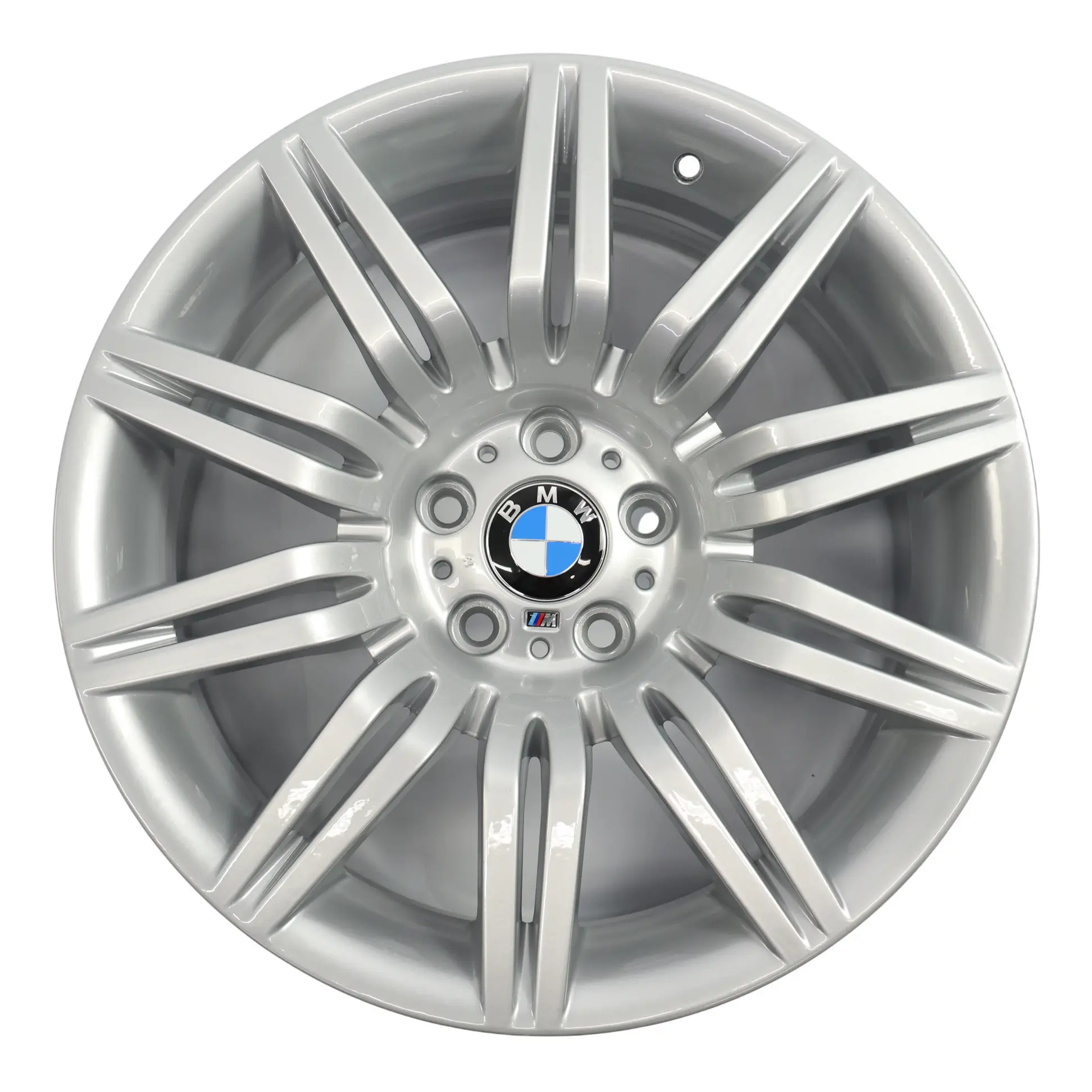 BMW E60 E61 Jante Arrière Alliage Argentée 19" 9,5J ET:32 M Double Rayon 8036949