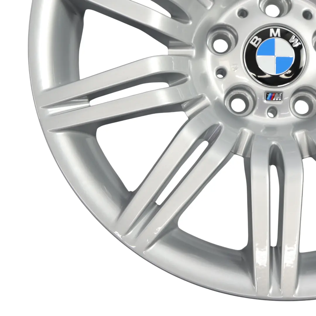 BMW E60 E61 Jante Arrière Alliage Argentée 19" 9,5J ET:32 M Double Rayon - SKU 8036949 - Numéro de pièce 8036949