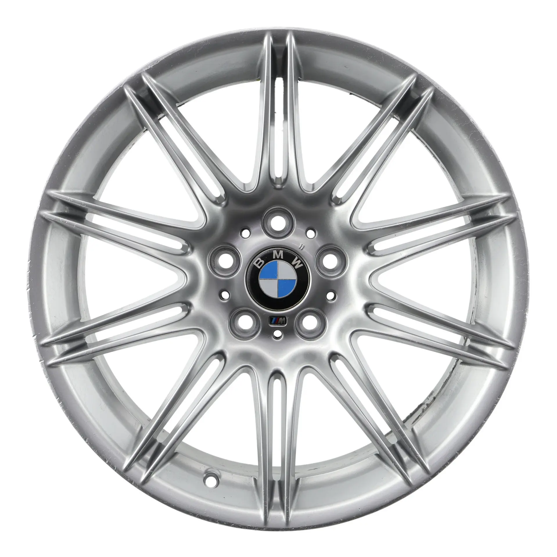 BMW E90 E91 E92 19" 9J ET:39 Llanta Trasera Aleación M Radios Dobles 225