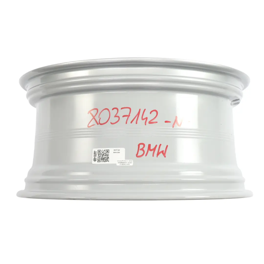 MW E90 E91 Silber Hinten Alu Felge Alufelge 19" 9J ET:39 M Double Spoke 225 - SKU 8037142 - Teilenummer 8037142