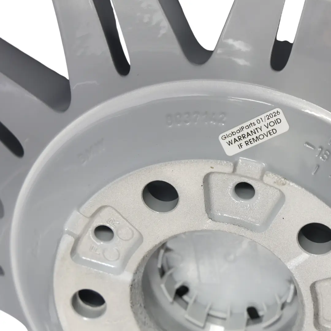 MW E90 E91 Silber Hinten Alu Felge Alufelge 19" 9J ET:39 M Double Spoke 225 - SKU 8037142 - Teilenummer 8037142