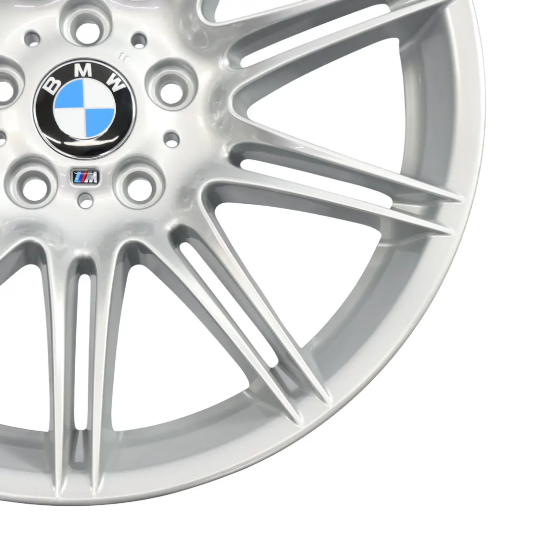 MW E90 E91 Silber Hinten Alu Felge Alufelge 19" 9J ET:39 M Double Spoke 225 - SKU 8037142 - Teilenummer 8037142