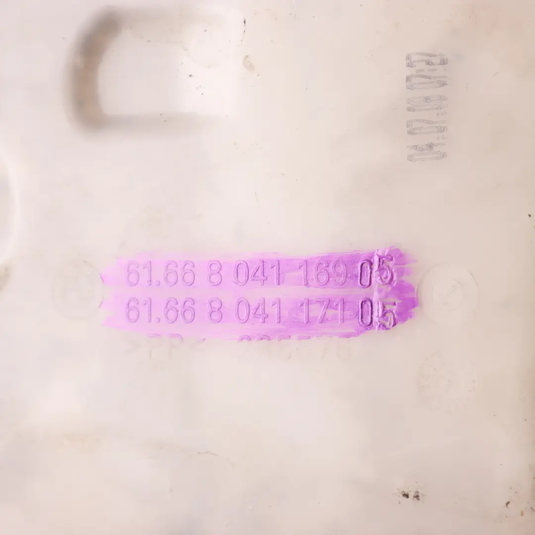 BMW E90 E92 E93 M3 Head Lamp Cleaning Device Container 8041171 - SKU 8041172-1 - Part number 8041172