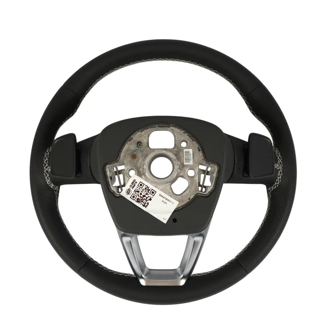 Audi Q5 SQ5 FY Volant S-Line NEUF Cuir Noir Avec Palettes Changement - SKU 80A419091T-1 - Numéro de pièce 80A419091T