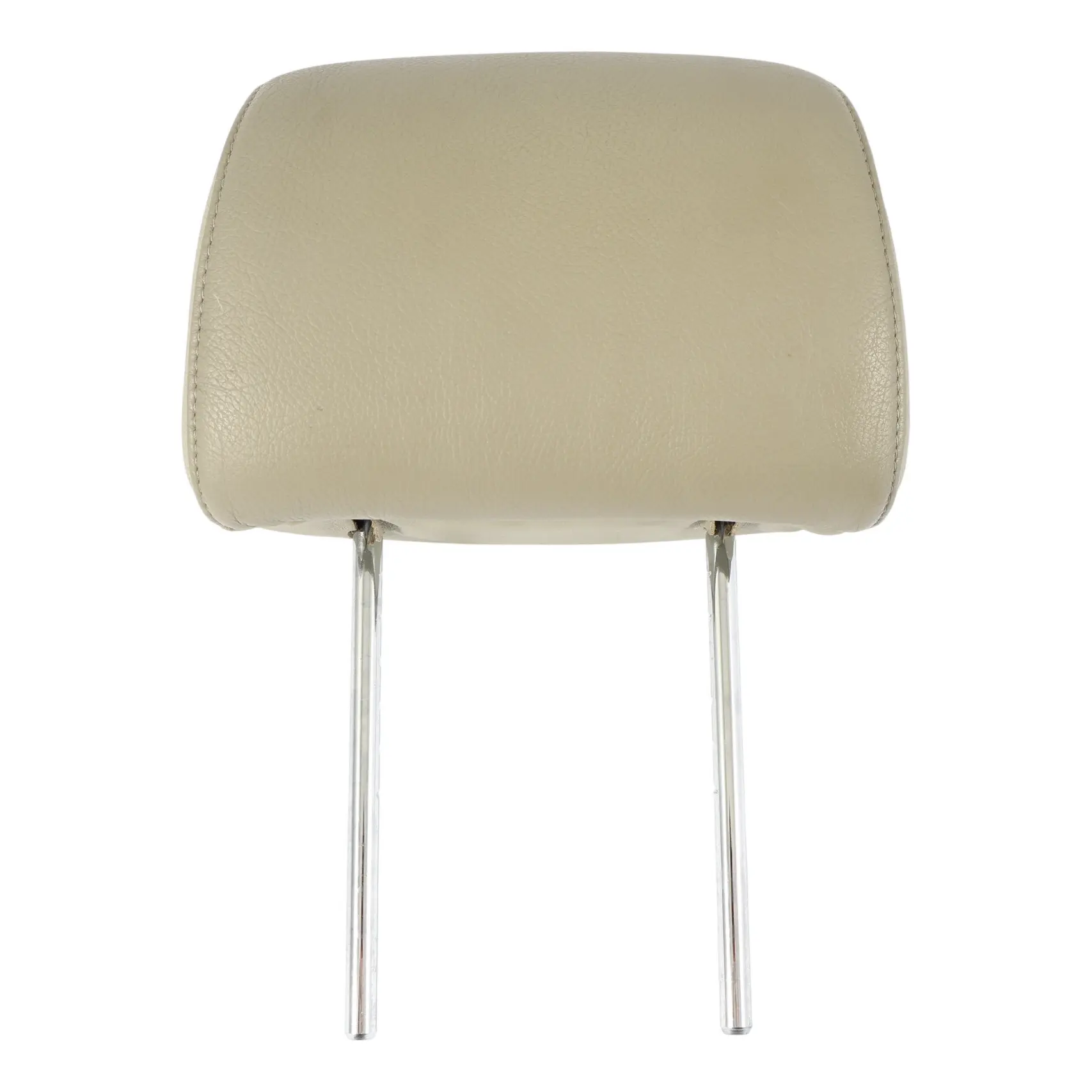 BMW X5 E53 Front Left Right Seat N/O/S Headrest Leather White