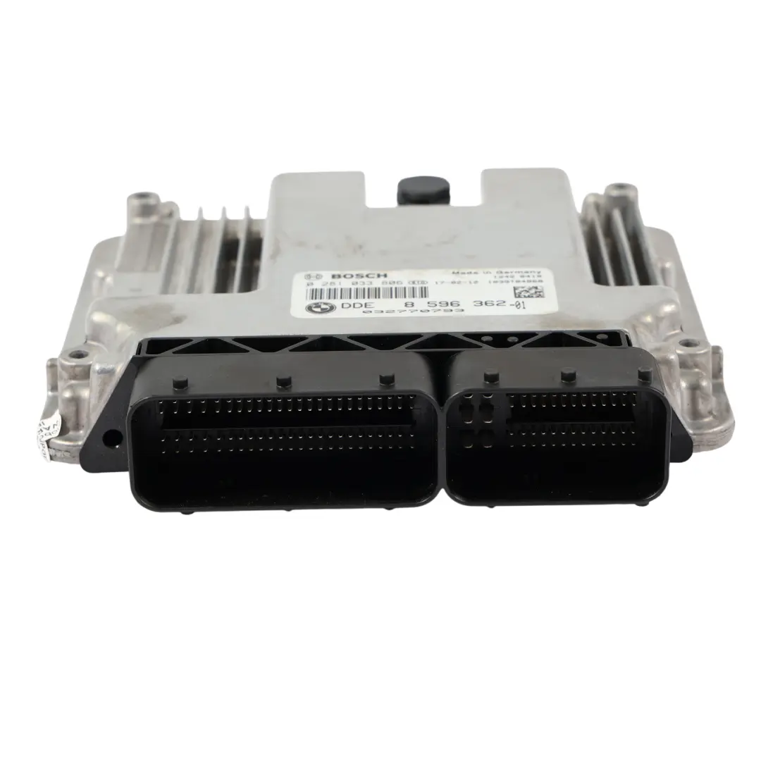 BMW F20 F30 LCI 116D B37 116HP Kit Controllo Motore DDE Manuale - SKU 8596362-8 - Numero di parte 8596362