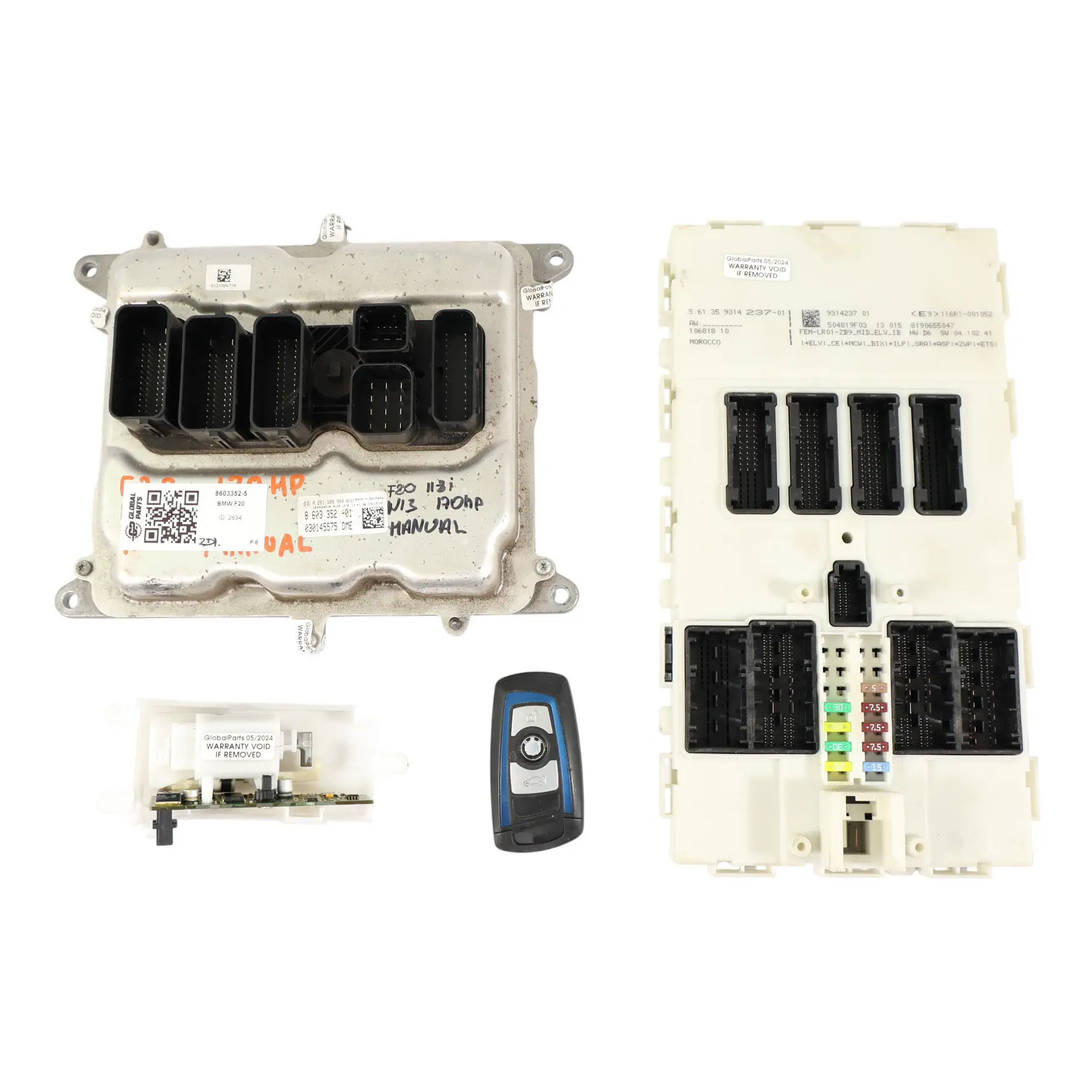 BMW F20 F21 F30 N13 1.6 170PS Motor Steuerung ECU DME 8603352 Manual