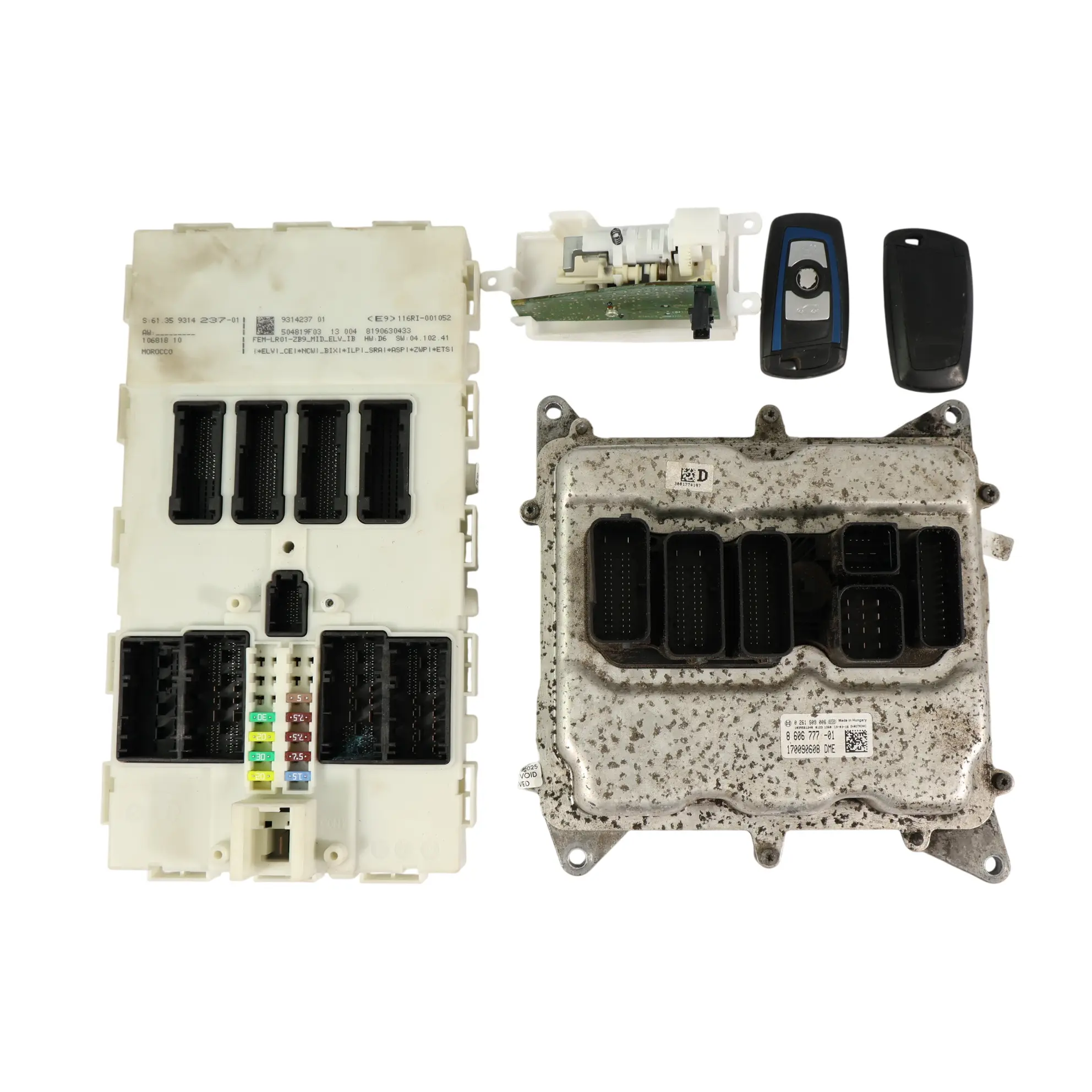 BMW F30 F31 320iX N20 184HP Unidad De Control Del Motor ECU DME 8606777 Manual