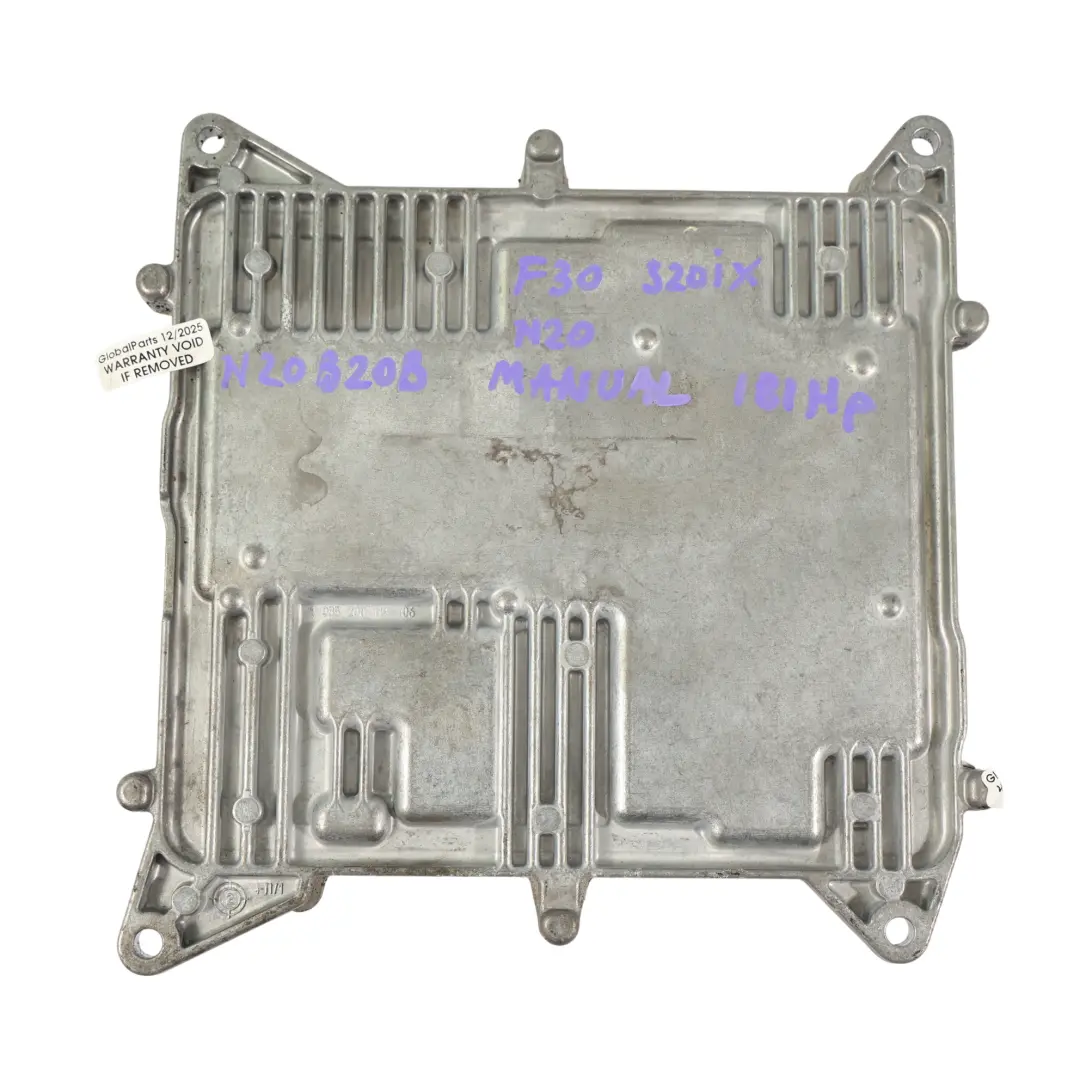 BMW F30 F31 320iX N20 184HP Sterownik Silnika ECU DME Manual - SKU 8606777-4 - Numer Części 8606777