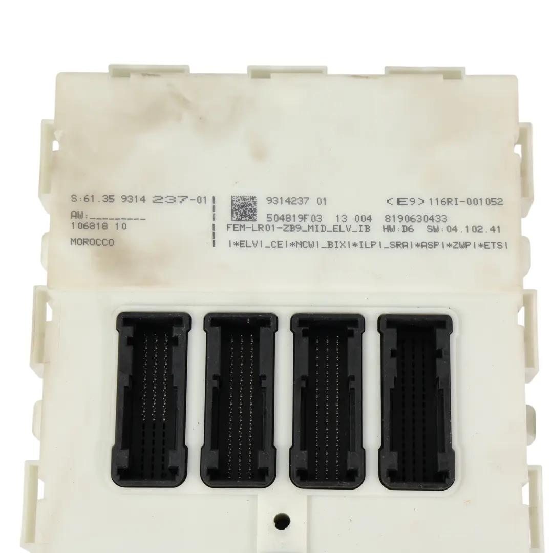 BMW F30 F31 320iX N20 184HP Sterownik Silnika ECU DME Manual - SKU 8606777-4 - Numer Części 8606777