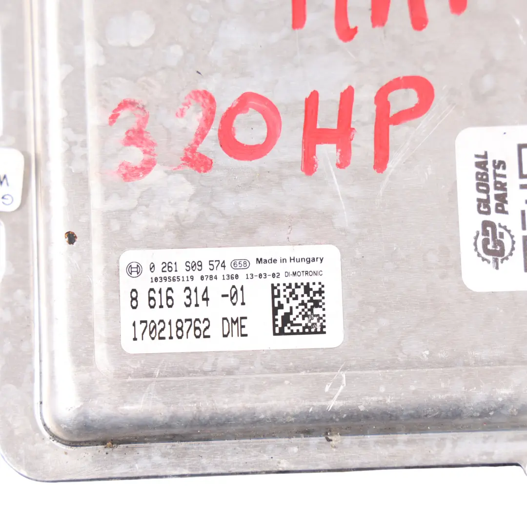 N55 326HP M135I 335I Moduł Silnika DME Manual do BMW F20 F21 F30 F31 o numerze 8616314 BMW F20 F21 F30 F31 N55 326HP M135I 335I Moduł Silnika DME Manual - SKU 8616314 - Numer Części 8616314