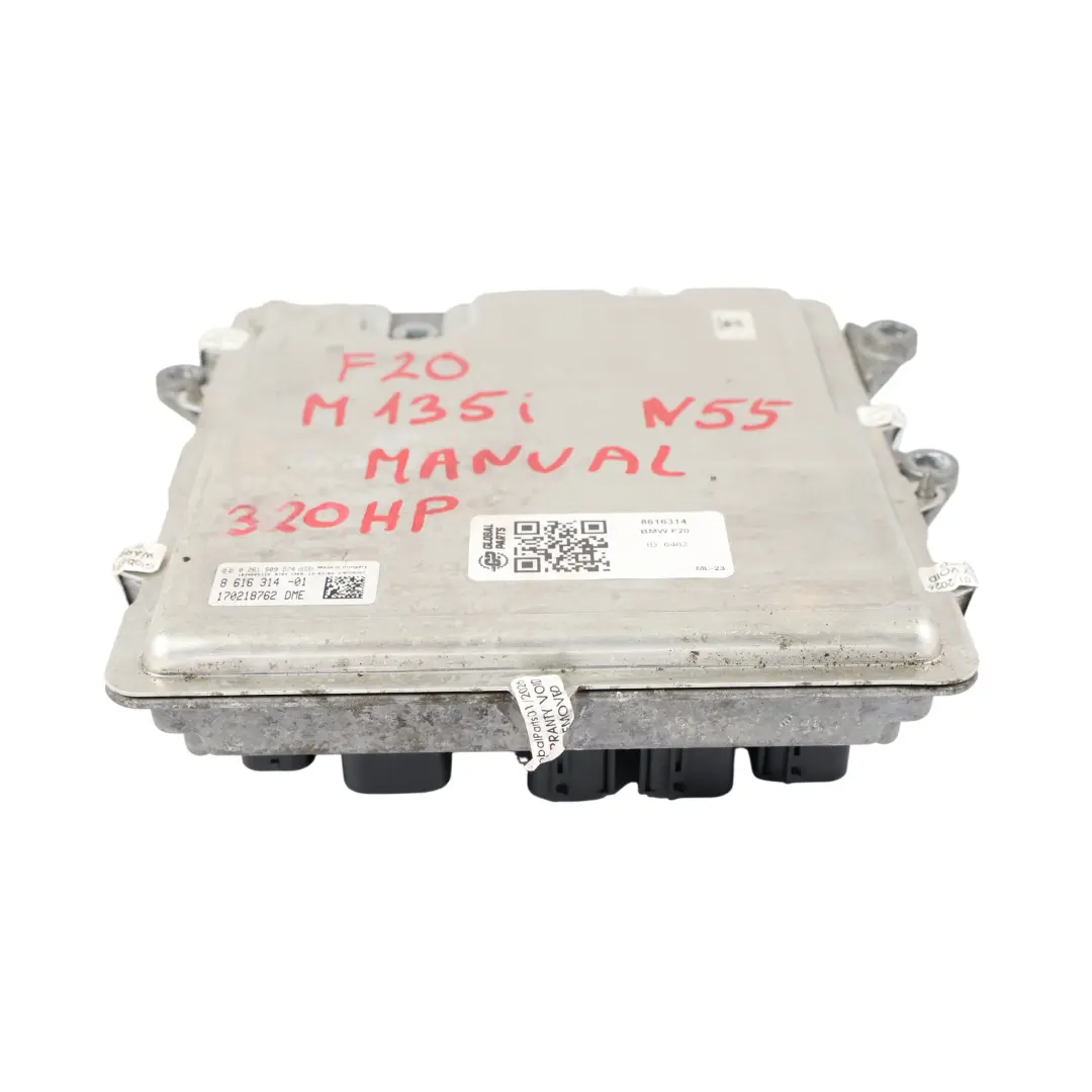 BMW F20 F21 F30 F31 N55 326HP M135i 335i Engine Control ECU DME Manual - SKU 8616314 - Part number 8616314