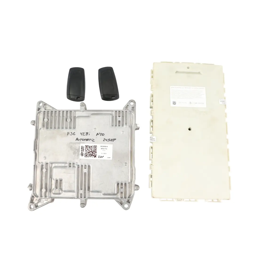 Kit De ECU Para Motor BMW F30 328I F32 428I N20 245HP DME Automático - SKU 8639595-6 - Número de pieza 8639595