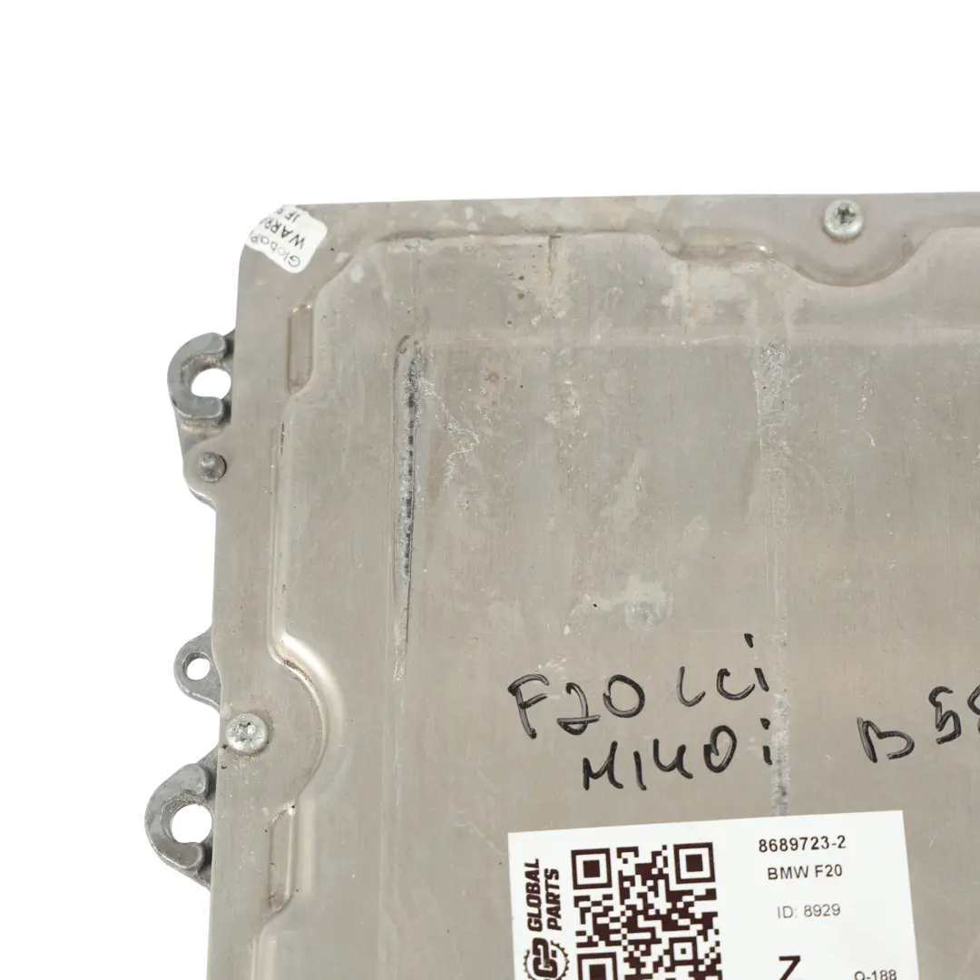BMW F20 F21 LCI M140I B58 Gasolina ECU Módulo Unidad Control DDE Manual - SKU 8689723-2 - Número de pieza 8689723