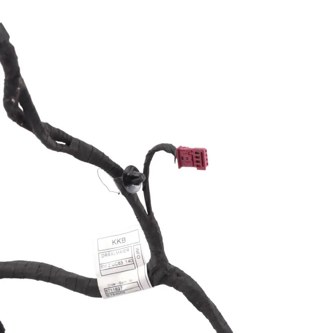 Front Seat Wiring Harness Cable Driver Side Right O/S to BMW X3 G01 X4 G02 with Part number 8711897 BMW X3 G01 X4 G02 Front Seat Wiring Harness Cable Driver Side Right O/S - SKU RHD-8711897 - Part number 8711897