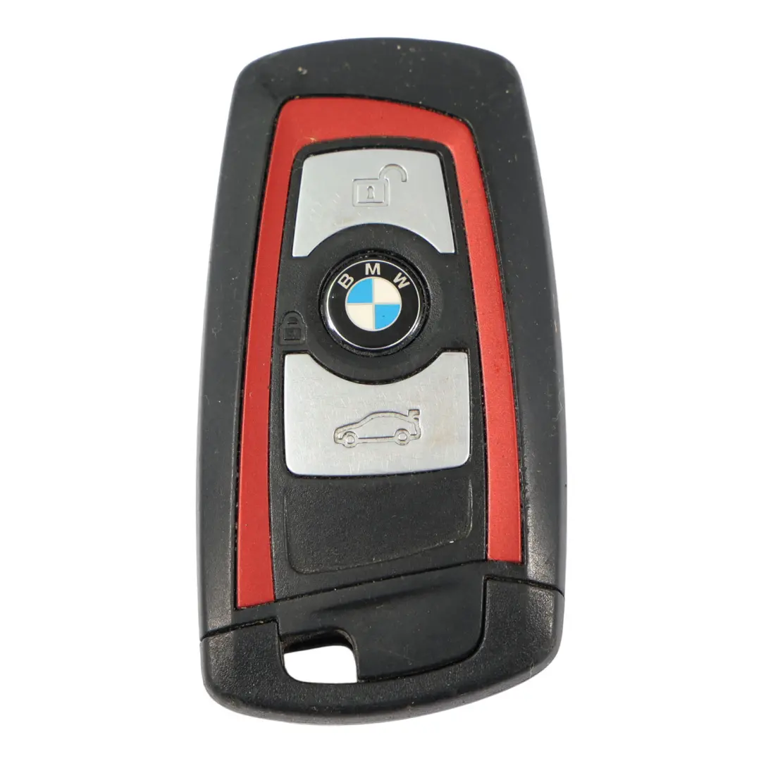 BMW F20 F21 F30 F31 Sport Line Clé Télécommande 868 Mhz Avec Bouton Alarme Rouge - SKU 8736513-2 - Numéro de pièce 8736513