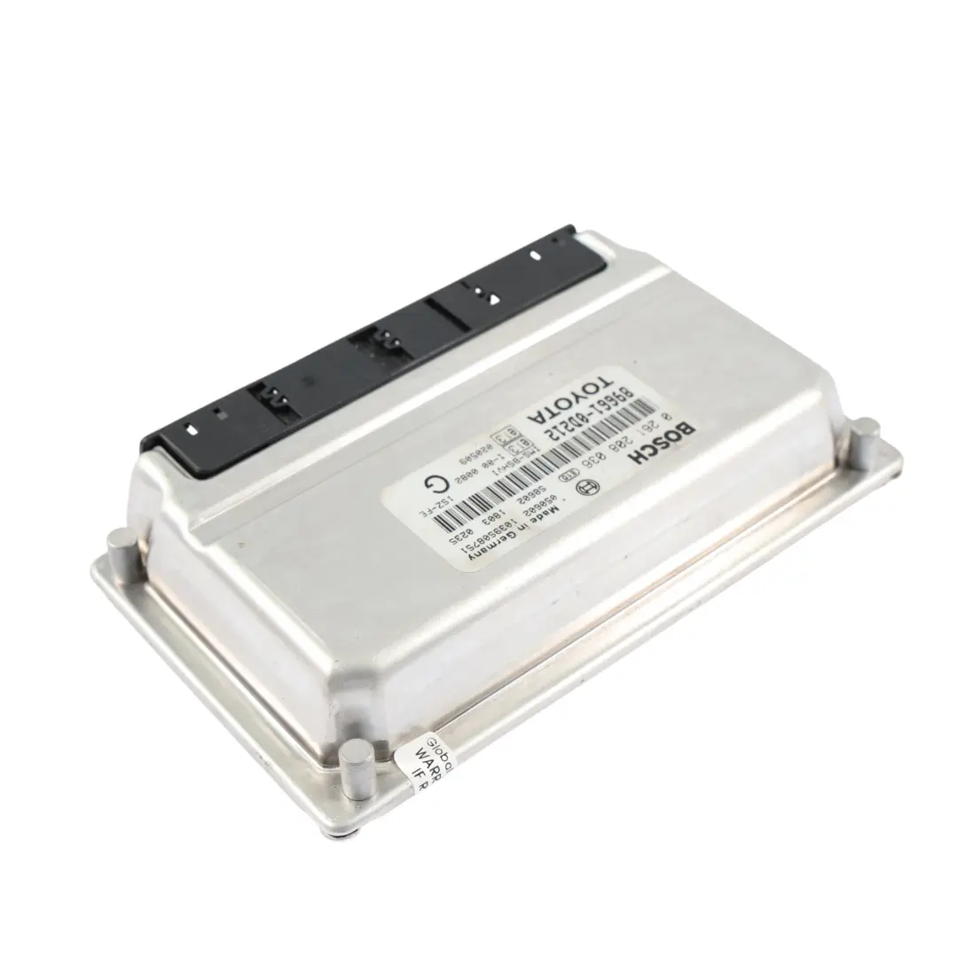 Mk1 XP10 1.0 1SZ-FE 68hp Engine Control Unit ECU Manual to Toyota Yaris with Part number 896610D212 Toyota Yaris Mk1 XP10 1.0 1SZ-FE 68hp Engine Control Unit ECU Manual - SKU 896610D212 - Part number 896610D212