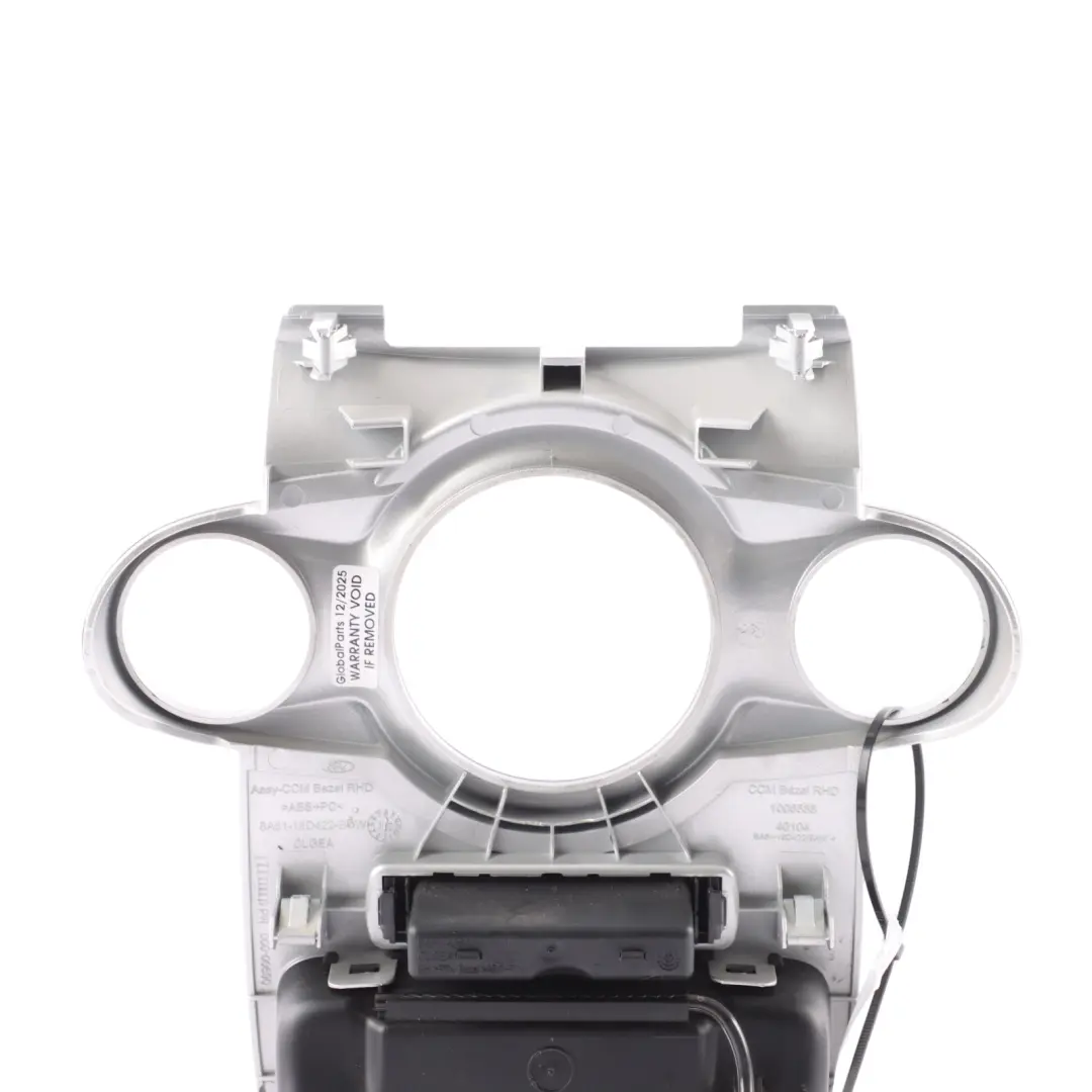 Centre Console Heater Climate A/C Suround Panel to Ford Fiesta Mk7 with Part number 8A61-18D422-BGW Ford Fiesta Mk7 Centre Console Heater Climate A/C Suround Panel - SKU RHD-8A61-18D422-BGW-1 - Part number 8A61-18D422-BGW