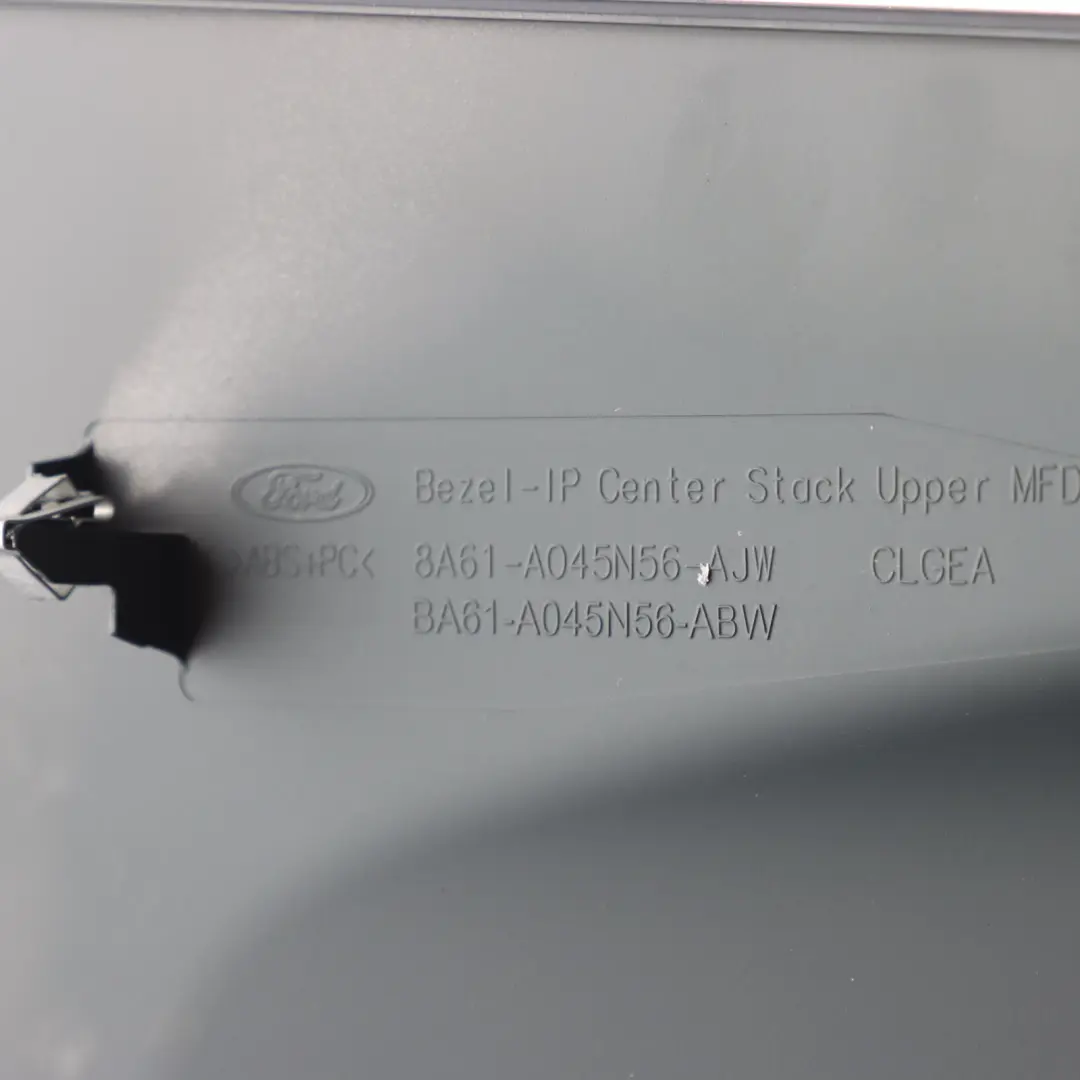 Ford Fiesta MK7 Display Uhr Blende Armaturenbrett Verkleidung - SKU 8A61-A045N56-AJW - Teilenummer 8A61-A045N56-AJW