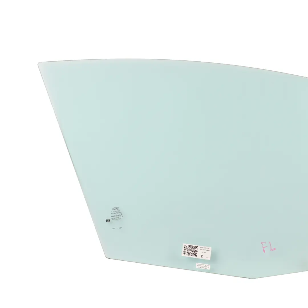 Front Door Window Glass Glazing AS2 Left N/S to Ford Fiesta Mk7 with Part number 8A61-A21411-A Ford Fiesta Mk7 Front Door Window Glass Glazing AS2 Left N/S - SKU 8A61-A21411-A - Part number 8A61-A21411-A