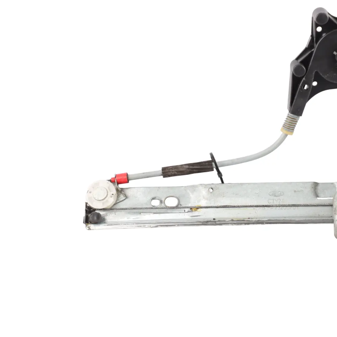 Front Door Window Regulator Mechanism Left N/S to Ford Fiesta Mk7 with Part number 8A61-A23209-AE Ford Fiesta Mk7 Front Door Window Regulator Mechanism Left N/S - SKU 8A61-A23209-AE - Part number 8A61-A23209-AE
