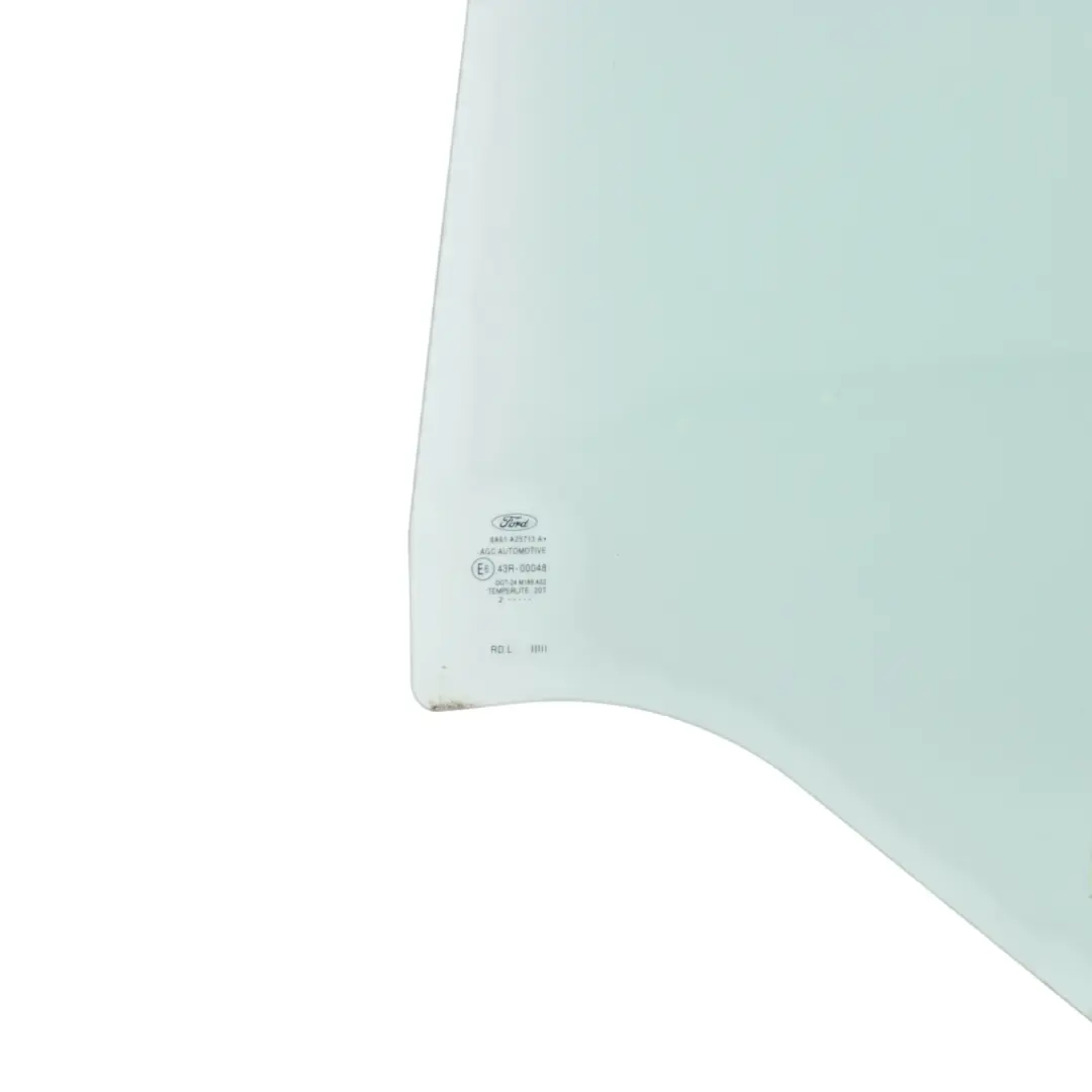 Ford Fiesta MK7 Vetro Porta Posteriore Sinistra Vetri AS2 - SKU 8A61-A25713-A - Numero di parte 8A61-A25713-A