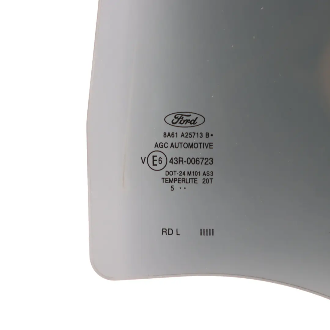 Ford Fiesta MK7 Szyba Drzwi Lewy Tył AS3 - SKU 1591453 - Numer Części 1591453