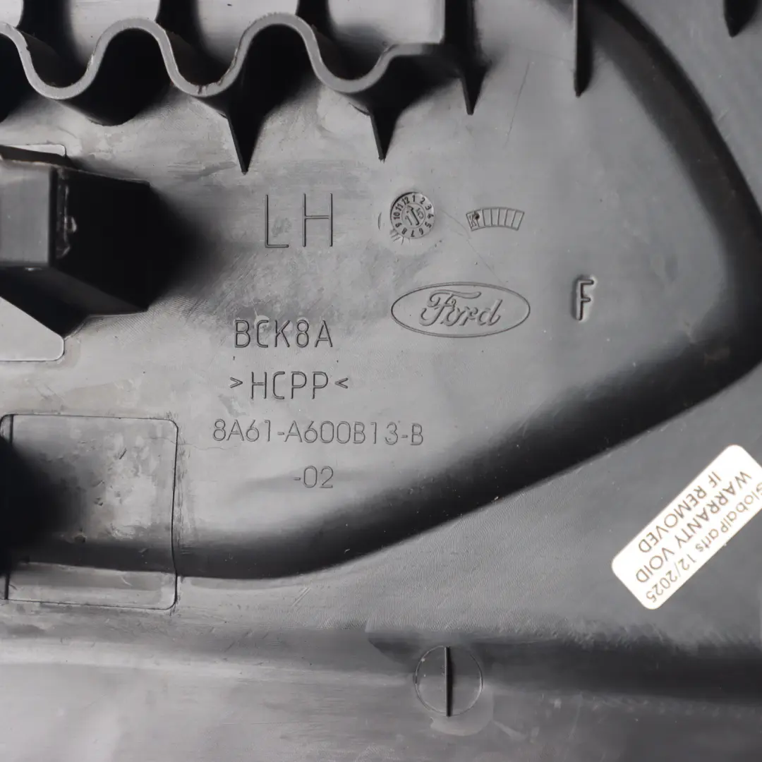 Mk6 Front Seat Side Cover Panel Trim Shield Left N/S 8A61-A600B13 to Ford Fiesta with Part number 8A61-A600B13-B Ford Fiesta Mk6 Front Seat Side Cover Panel Trim Shield Left N/S 8A61-A600B13 - SKU RHD-8A61-A600B13-B - Part number 8A61-A600B13-B