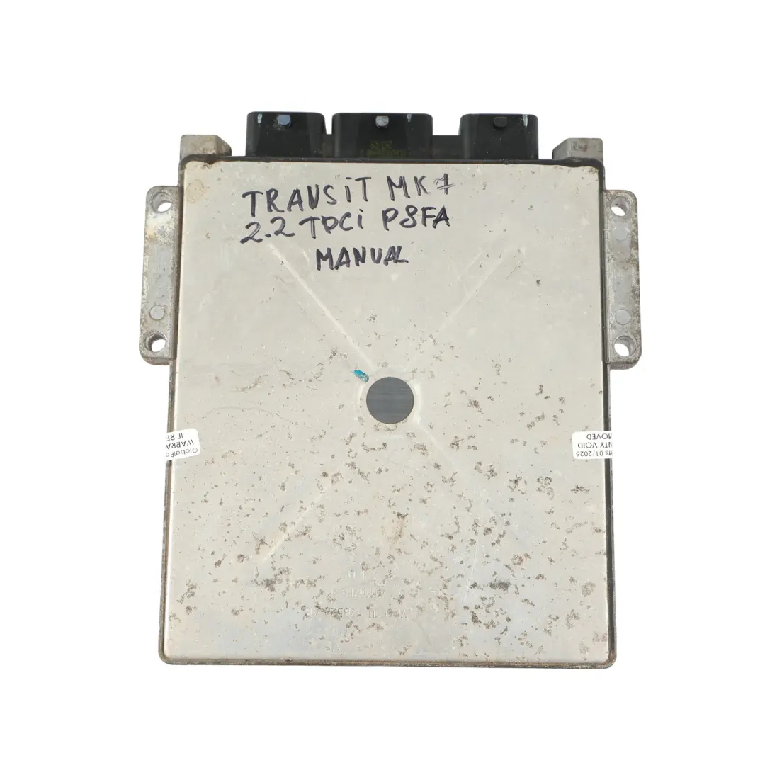 Ford Transit MK7 2.2 TDCI P8FA 85HP Engine Control ECU Manual - SKU 8C11-12A650-CG - Part number 8C11-12A650-CG