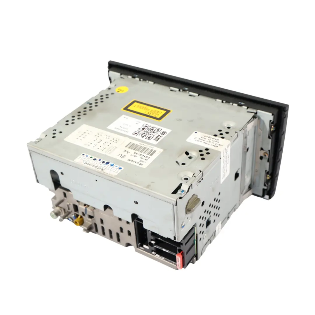 Audi A4 B7 Convertible Symphony CD Changer Radio Head Unit - SKU 8E0035195M - Part number 8E0035195M