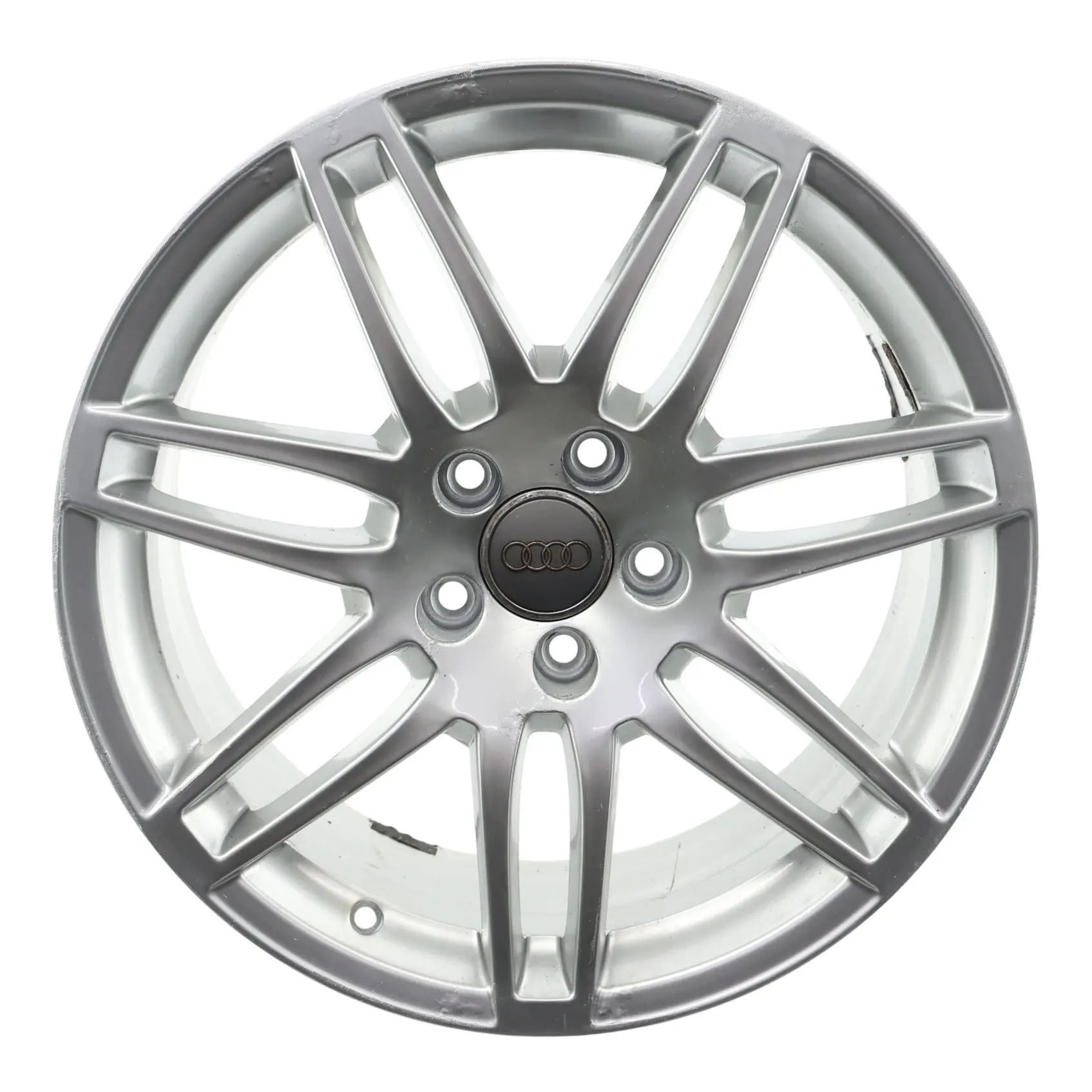 Audi A4 B6 B7 Cerchio In Lega Argento 18" 8J ET:43 8E0601025BA