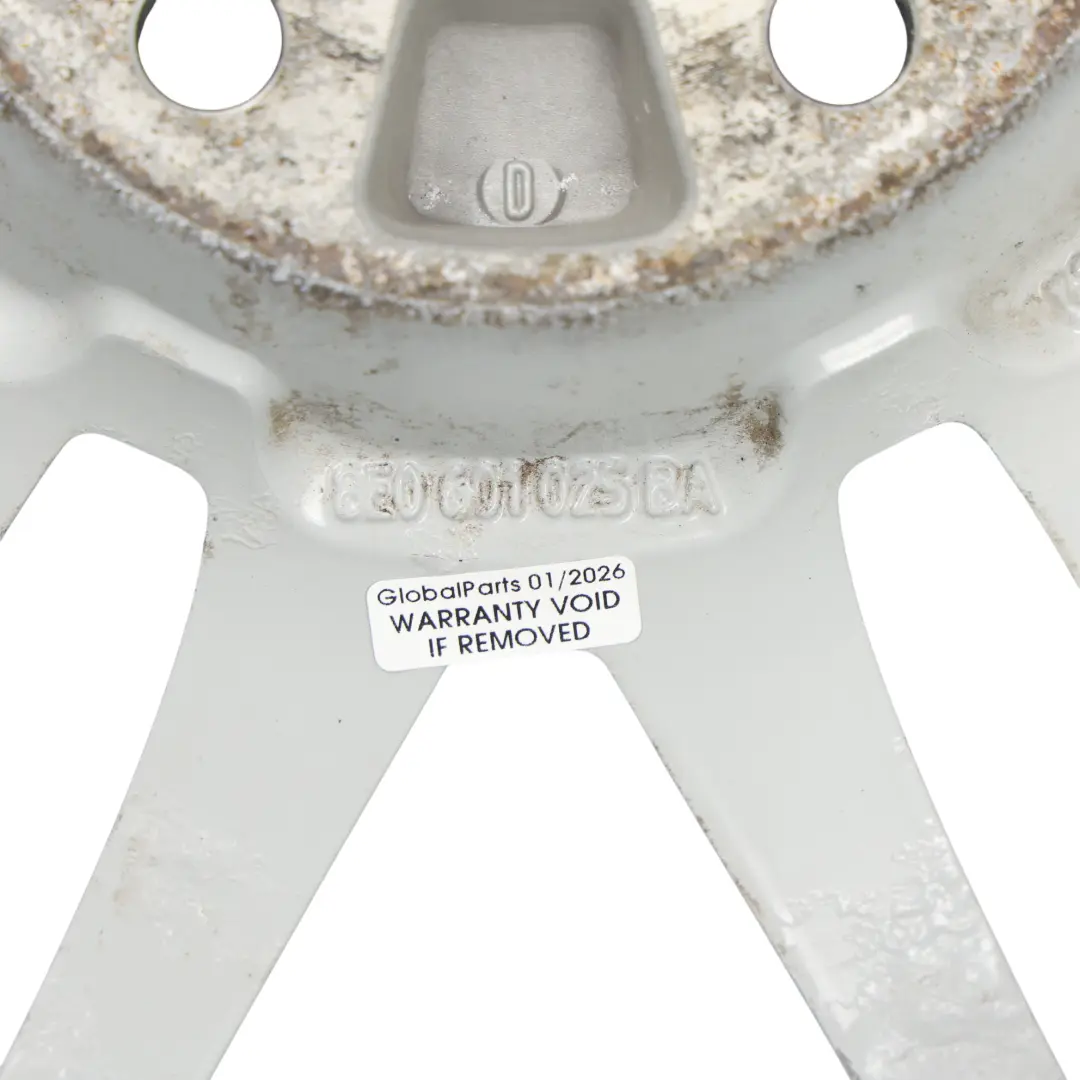 Audi A4 B6 B7 Leicht Metall Felge Silber 18" 8J ET:43 - SKU 8E0601025BA-1 - Teilenummer 8E0601025BA