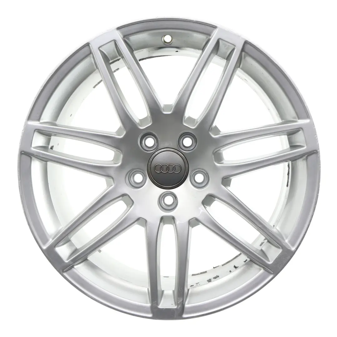 Audi A4 B6 B7 Felga Aluminiowa Srebrna 18" 8J ET:43 - SKU 8E0601025BA-2 - Numer Części 8E0601025BA