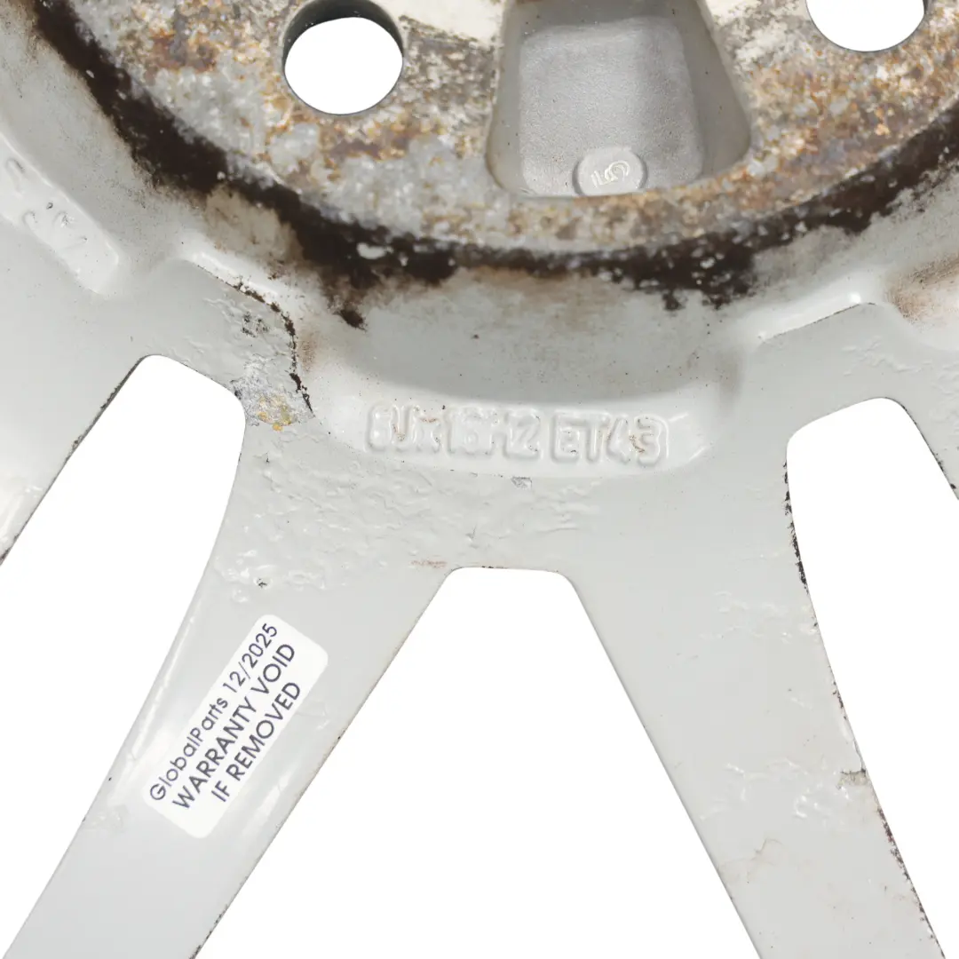 Audi A4 B6 B7 Wheel Alloy Rim Silver 18" 8J ET:43 - SKU 8E0601025BA-2 - Part number 8E0601025BA