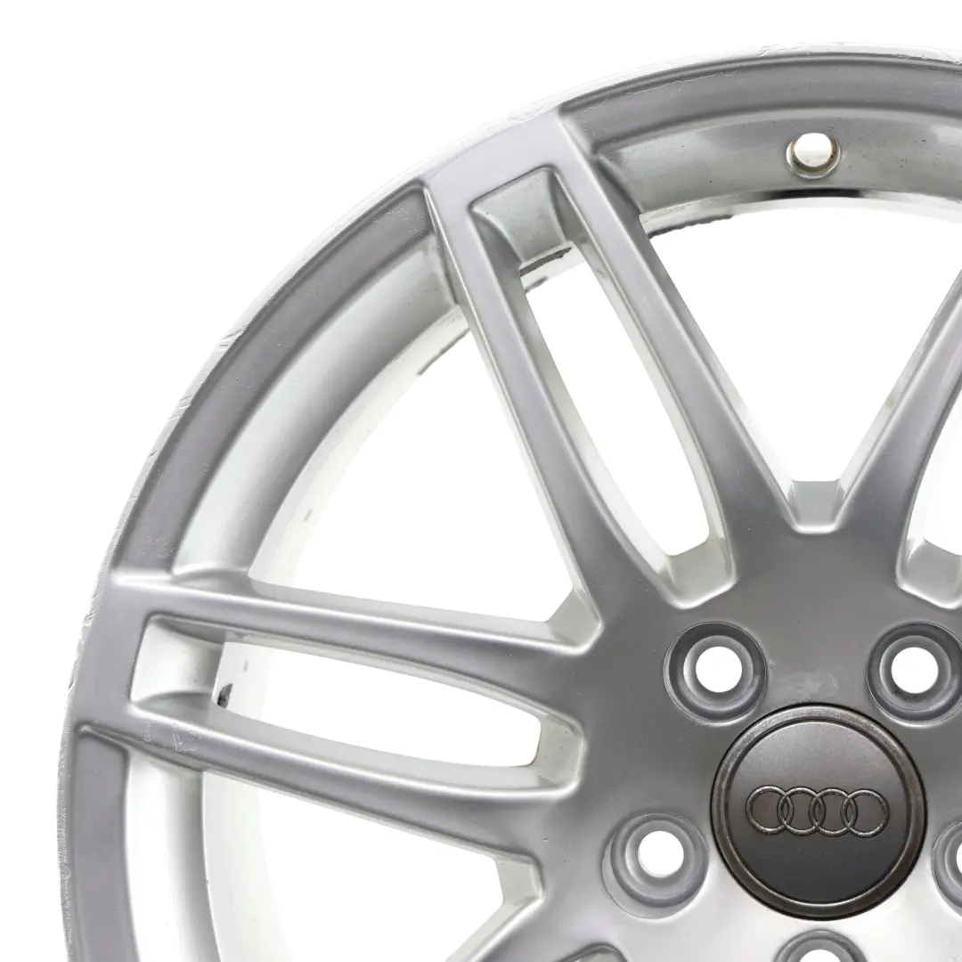 Audi A4 B6 B7 Felga Aluminiowa Srebrna 18" 8J ET:43 - SKU 8E0601025BA-2 - Numer Części 8E0601025BA