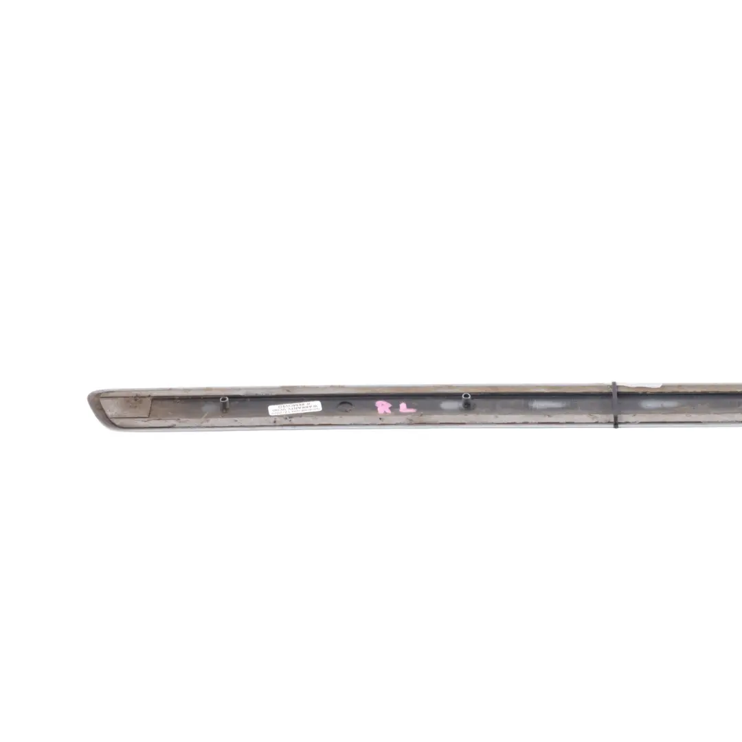 Audi A4 B7 Tür Leiste S-Line Zierleiste Hinten Links Hellsilber Y7W - SKU 8E0853963-LS - Teilenummer 8E0853963