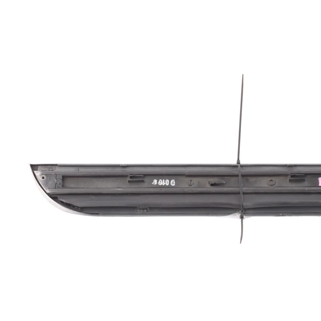 Audi A4 B7 Door Lower Strip Moulding Rear Left N/S Light Silver - Y7W - SKU 8E0853969D-LS - Part number 8E0853969D